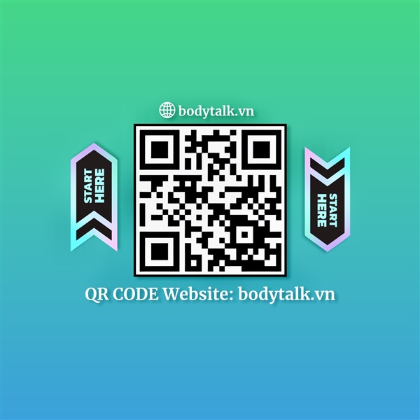 MÃ QR CODE WEBSITE BODY TALK